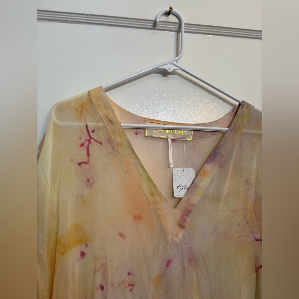 NWT Free People x Jen's Pirate Booth Daze Kaftan - Picture 5 of 7